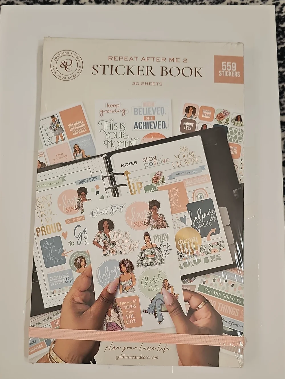 Repeat After Me 2 Sticker Book - NIP Goldmine & Coco